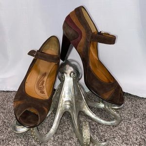 Sofft Peep-toe Maryjane Heels